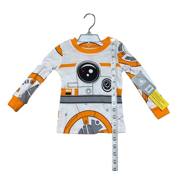 BB-8 Costume PJ PALS for Boys Star Wars Disney Youth Toddler Sleepwear Size 2 - Picture 5 of 10